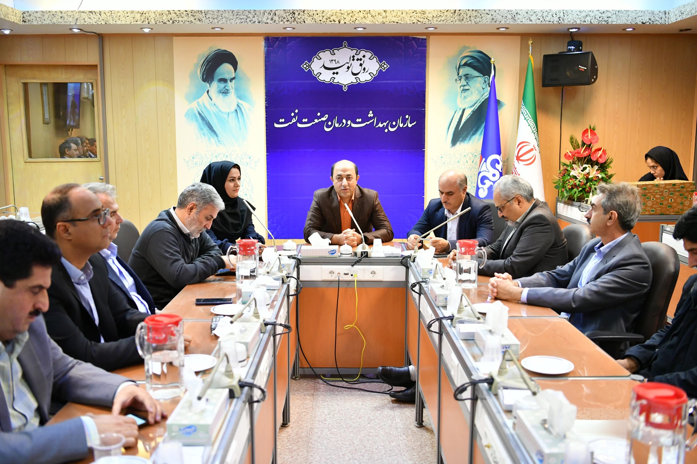 مراسم تودیع ومعارفه مدیریت مالی  1