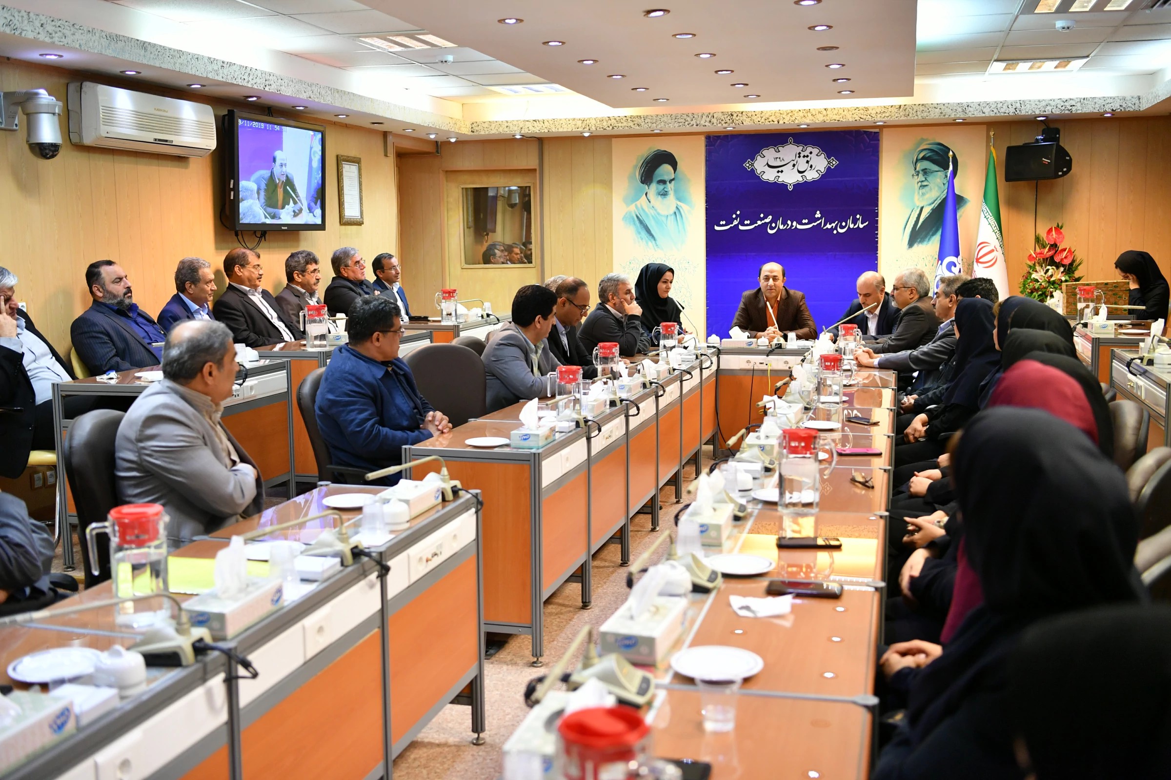 مراسم تودیع ومعارفه مدیریت مالی  3