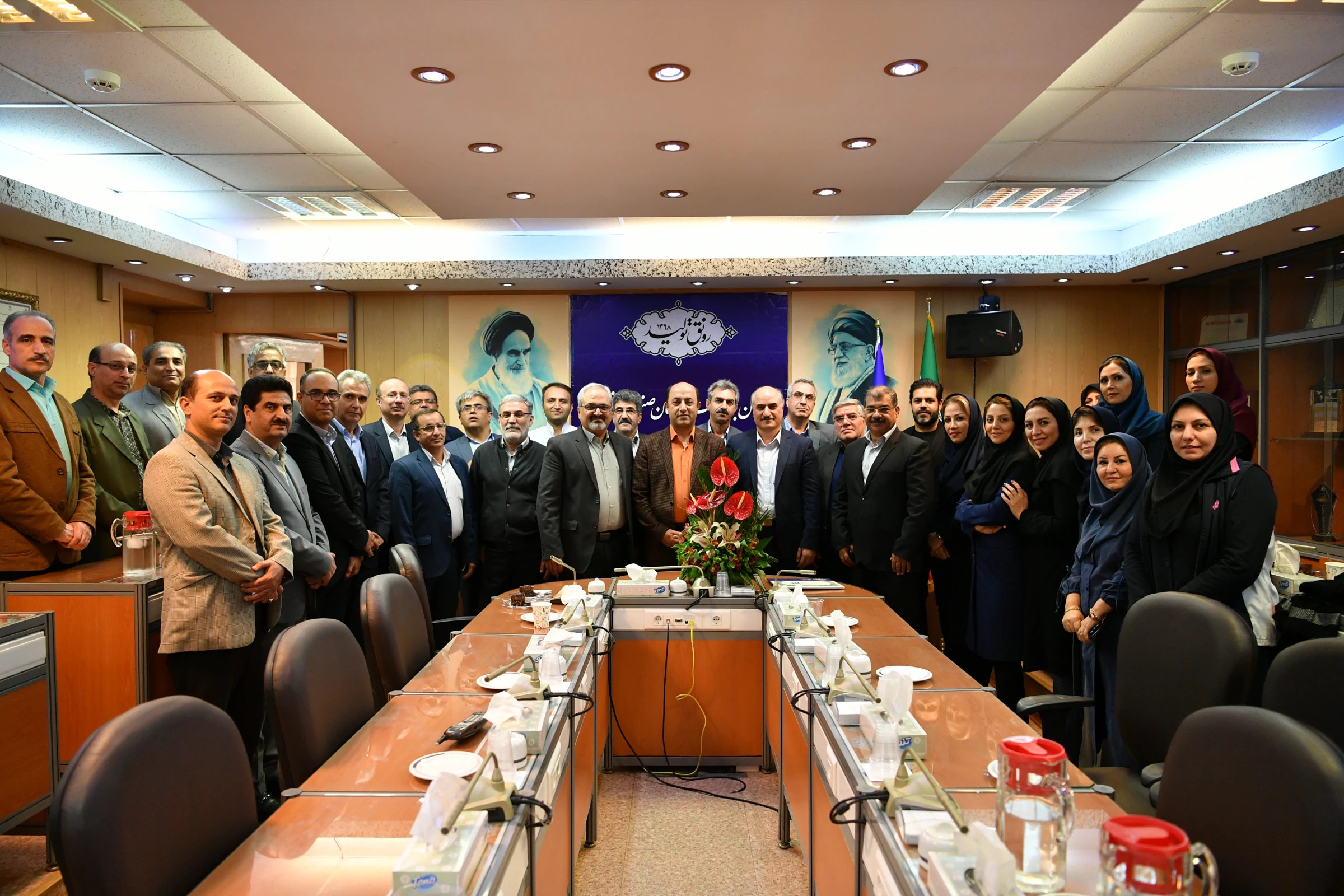 مراسم تودیع ومعارفه مدیریت مالی  24