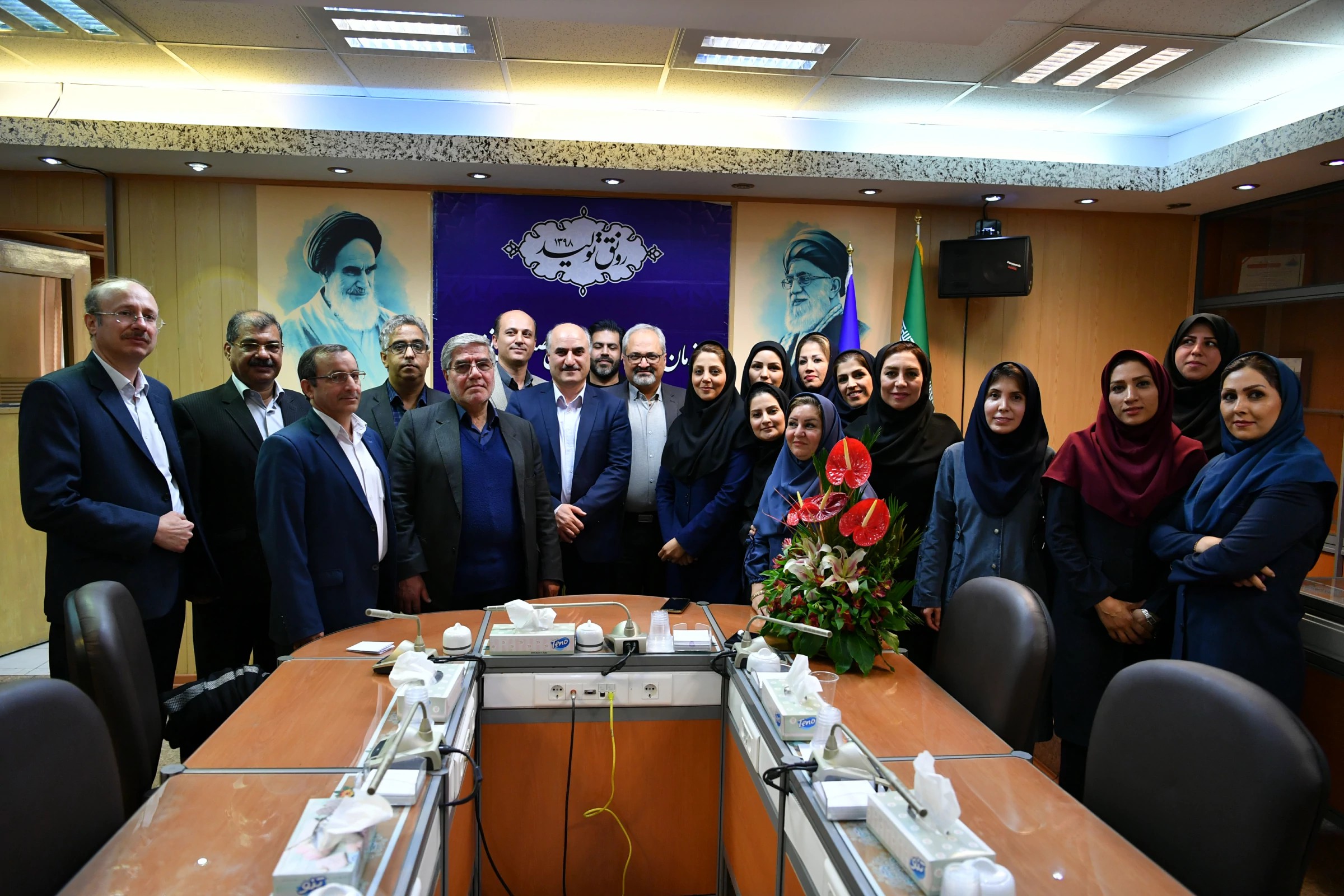 مراسم تودیع ومعارفه مدیریت مالی  25