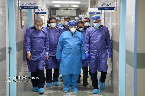 خبر بازدید از بیمارستان 1