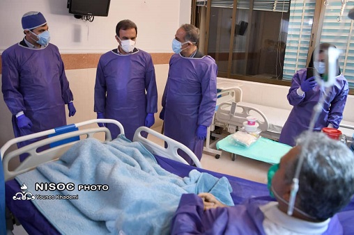 خبر بازدید از بیمارستان 7