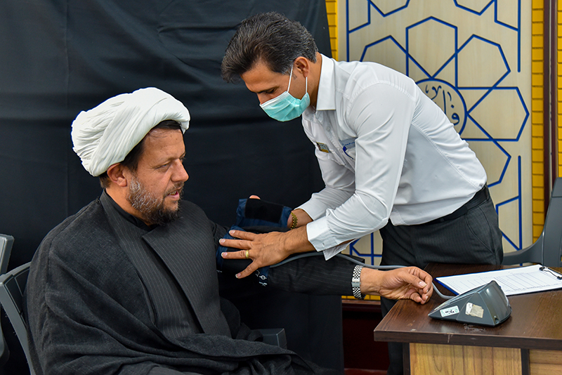 میز خدمت بیمارستان توحید جم 6