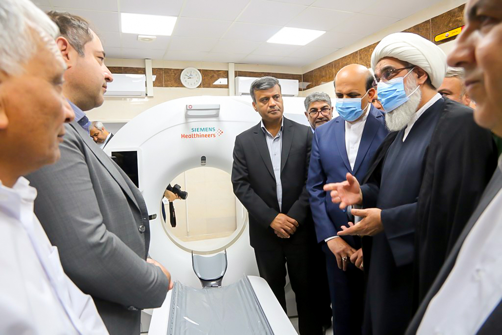 افتتاحیه سی تی اسکن خارگ 6